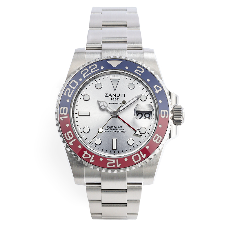 SMP Slide swissスイス製　美品　検）サーパント 無限インフィニティ ZANUTI • GMT SERIES